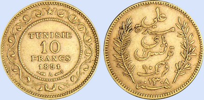 10 Francs 1891